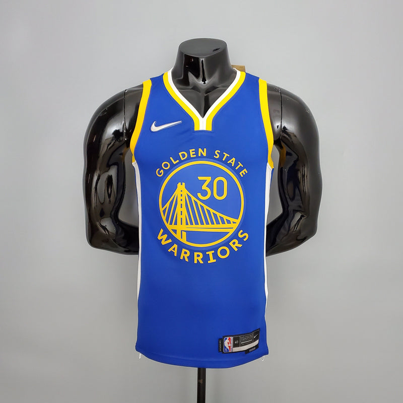 Camisa NBA Golden State Warriors #30 Curry - #2974 Blue