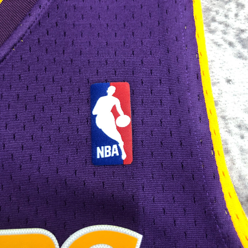 Regata Mitchell & Ness Lakers Shaquille O'Neal 1999-2000 Roxa