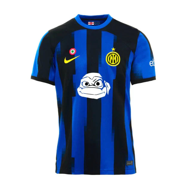 Camisa Inter de Milão Home Edição Tartarugas Ninja 2024/25 Torcedor Nike Masculina - Azul