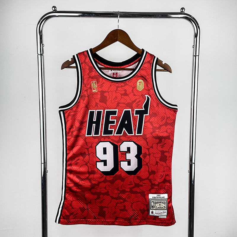 Regata Mitchell & Ness x BAPE - Miami Heat