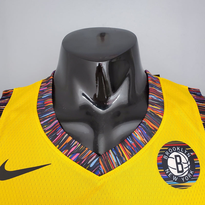 Regata Brooklyn Nets Commemorative Edition Yellow 20/21