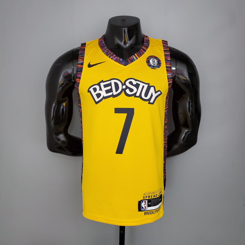 Regata Brooklyn Nets Commemorative Edition Yellow 20/21