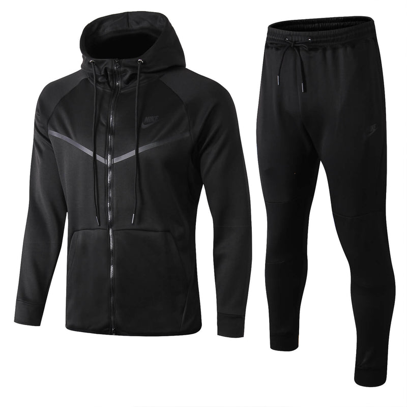 Conjunto Nike Sportswear Tech Fleece - Agasalho e Calça - Preto