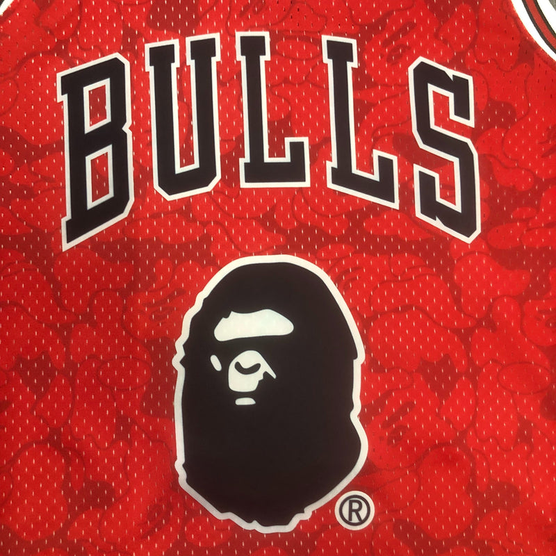 Regata Mitchell & Ness x BAPE - Chicago Bulls