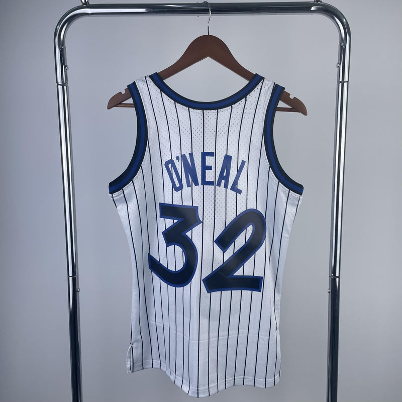 Regata Mitchell & Ness Orlando Magic Shaquille O'Neal 1994-1995 Branca