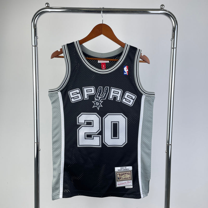 Regata San Antonio Spurs Mitchell & Ness Away 02/03