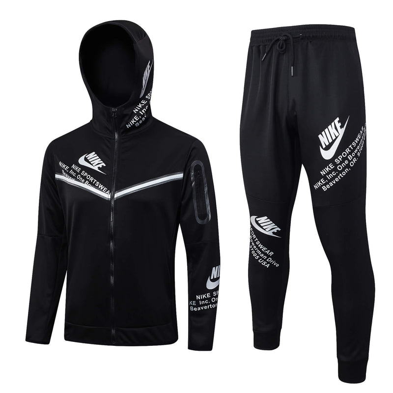 Conjunto Nike Sportswear Tech Fleece - Agasalho e Calça - Preto