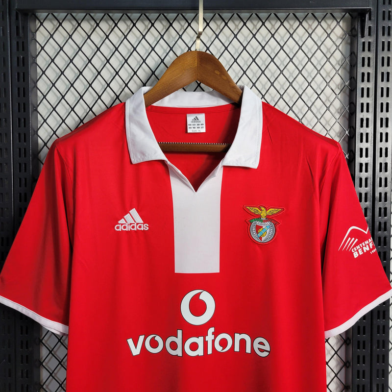 Camisa Benfica Home (1) 2004/05 Adidas Retrô Masculina