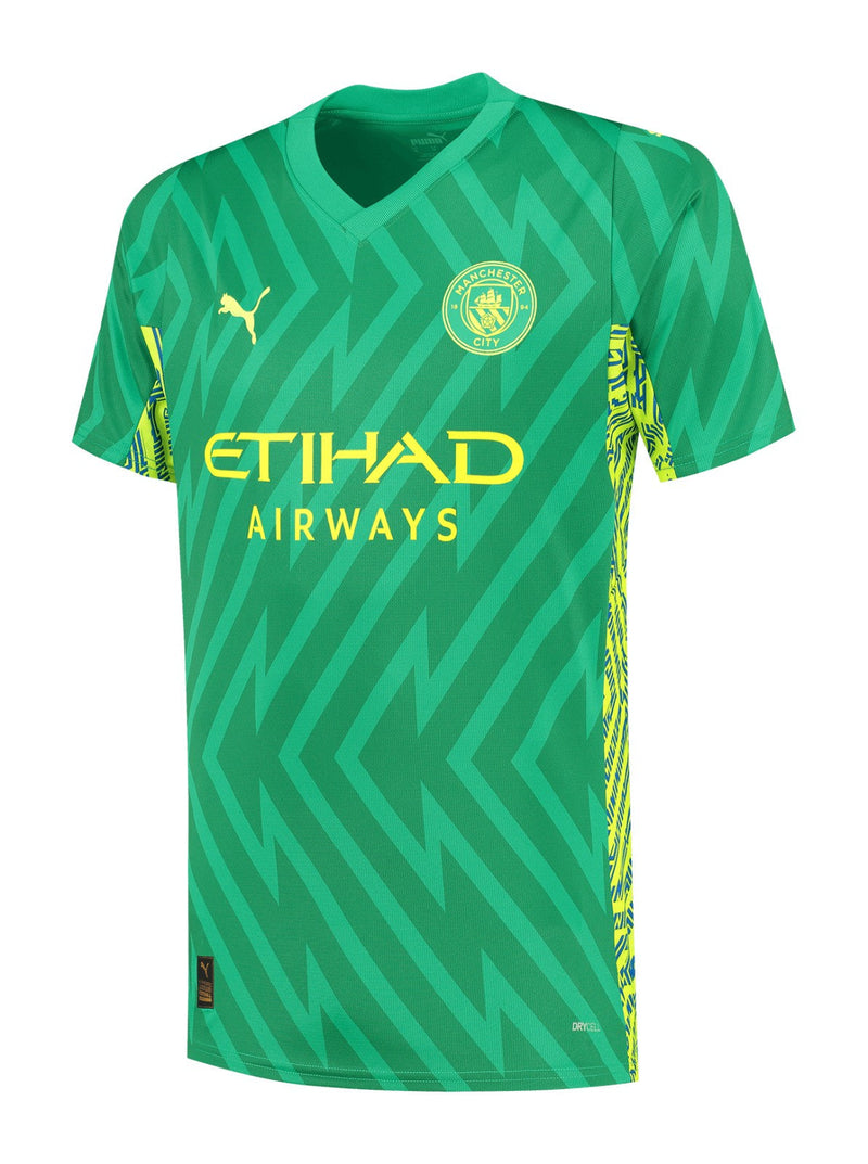 Camisa Manchester City Goleiro Verde 23/24 - Puma Torcedor Masculina