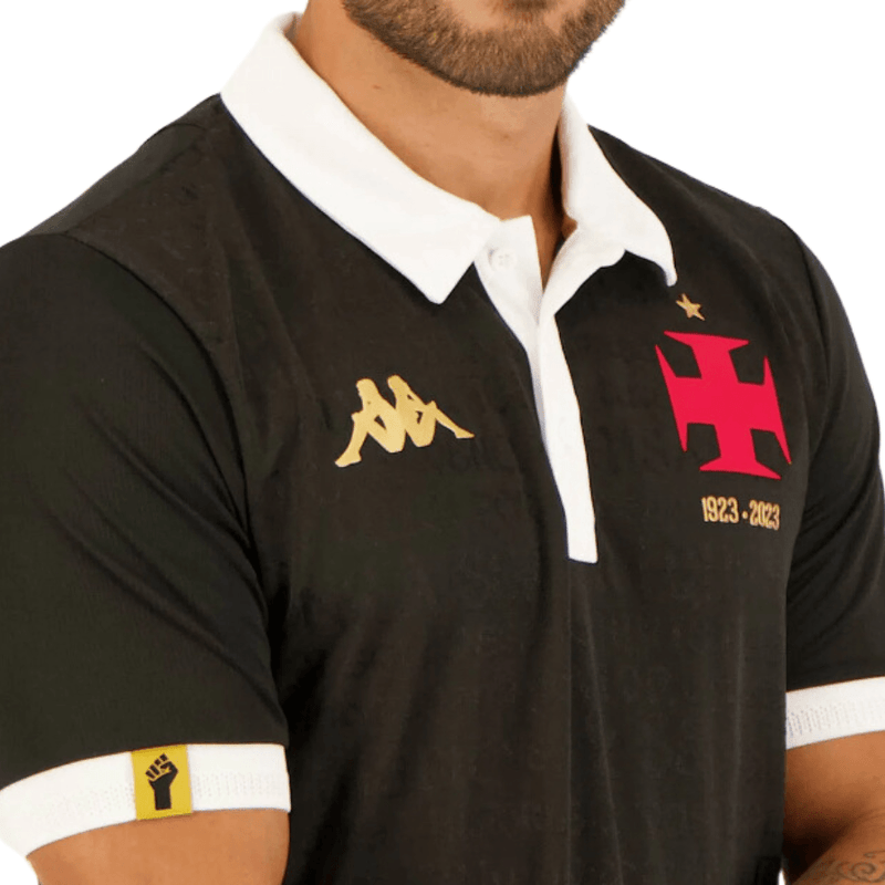 Camisa Vasco da Gama Terceiro Uniforme 23/24 - Kappa Torcedor Masculina