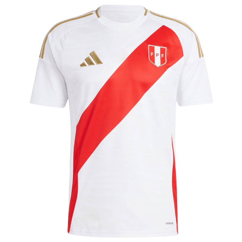 Camisa Peru Titular 24/25 - Adidas Torcedor Masculina