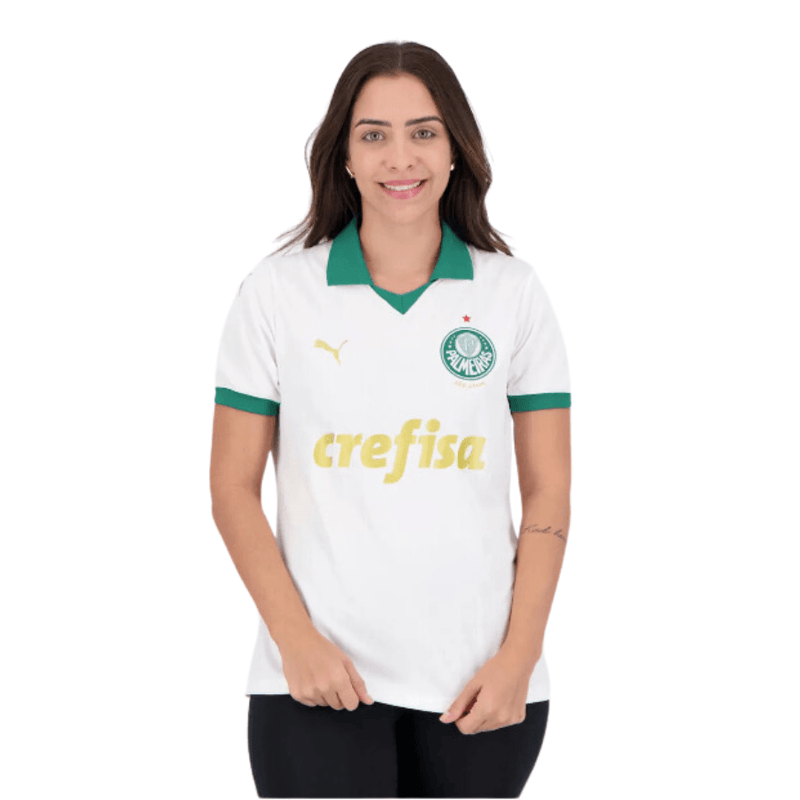 Camisa Palmeiras Reserva 24/25 - Puma Torcedor Feminina