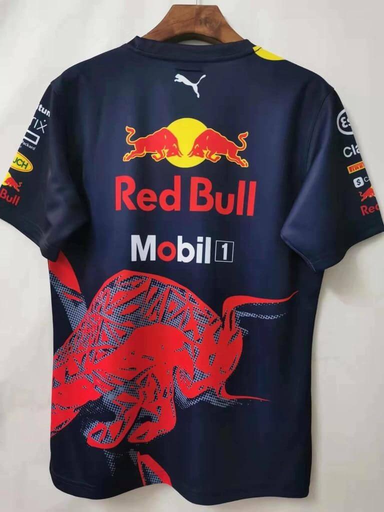 Camisa F1 - Red Bull Racing - Gola Redonda - Verstappen