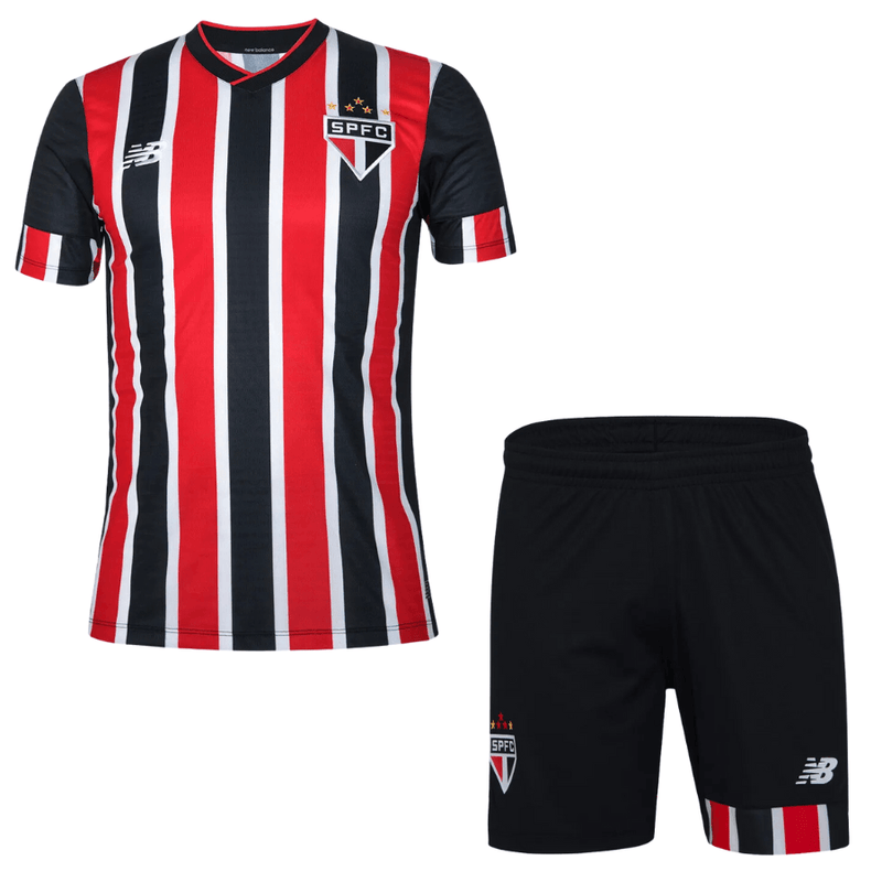 Kit infantil São Paulo Reserva Uniforme 24/25 NB