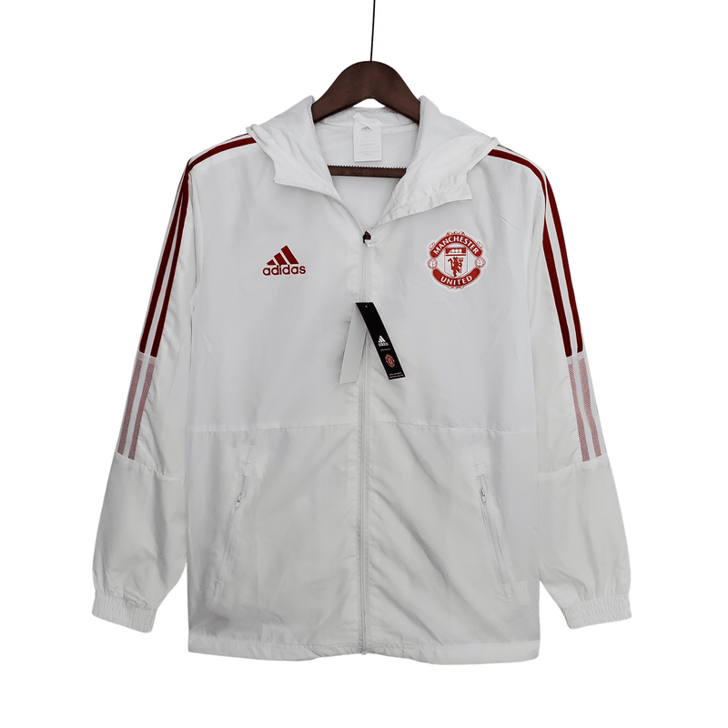 Corta Vento Manchester United 2022 - Adidas Branco