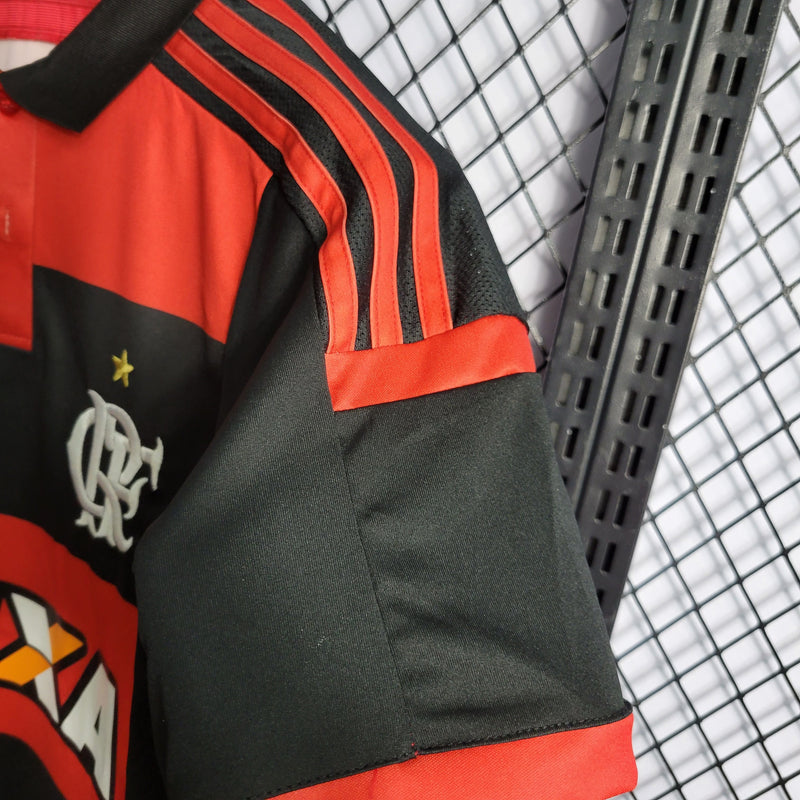 Camisa Flamengo Home (1) 2017/18 Adidas Retrô Masculina