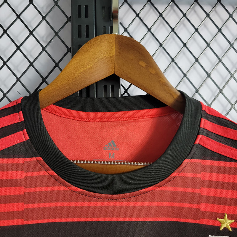 Camisa Flamengo Home (1) 2018/19 Adidas Retrô Masculina