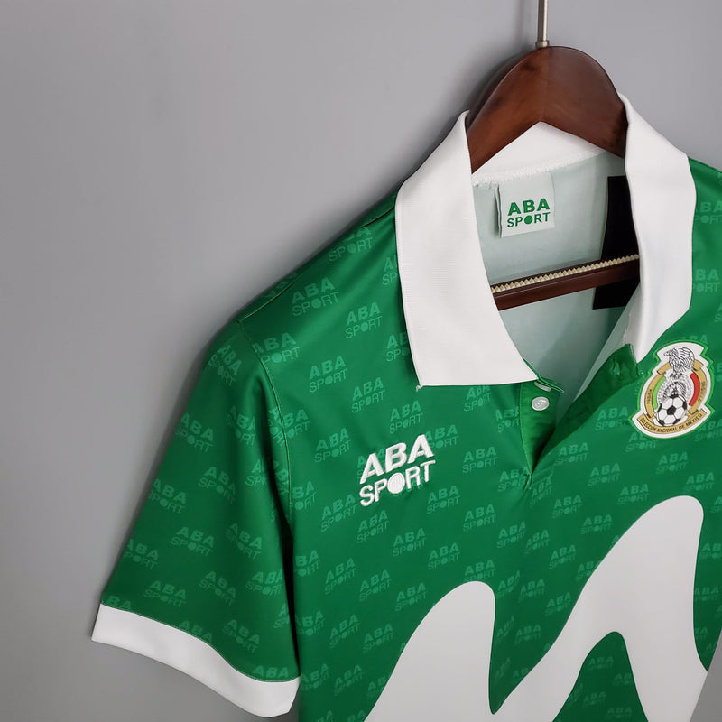 Camisa México Home (1) 1995 Aba Sport Retrô Masculina