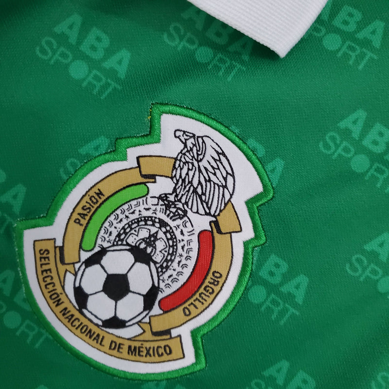 Camisa México Home (1) 1995 Aba Sport Retrô Masculina