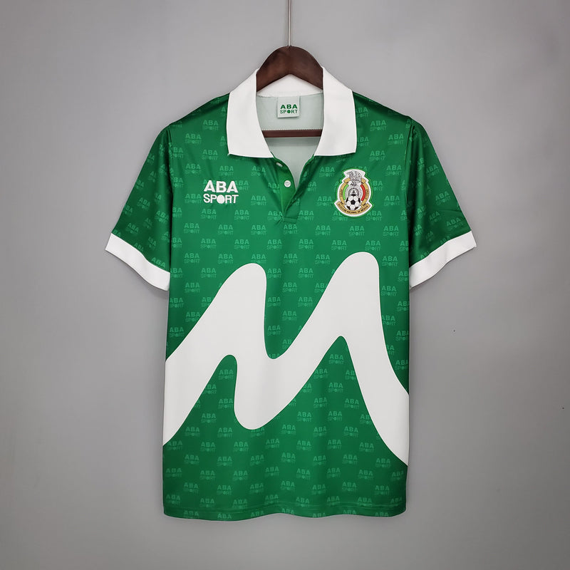 Camisa México Home (1) 1995 Aba Sport Retrô Masculina