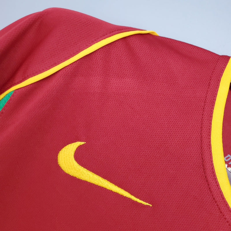 Camisa Portugal Home (1) 2002 Nike Retrô Masculina