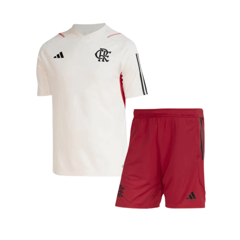 Kit infantil Flamengo Treino 23/24 - Adidas