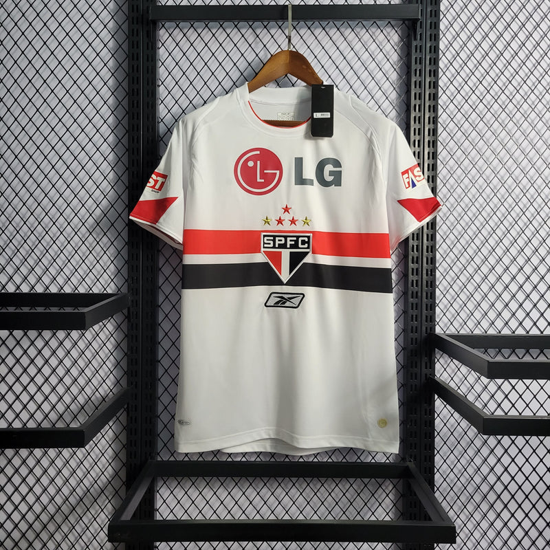 Camisa São Paulo Home (1) 2005/06 Reebok Retrô Masculina