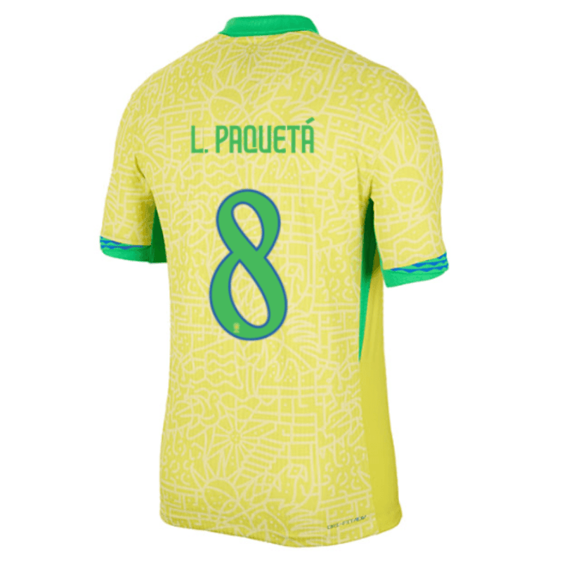 Camisa Brasil Titular 24/25 - Nike Torcedor Masculina