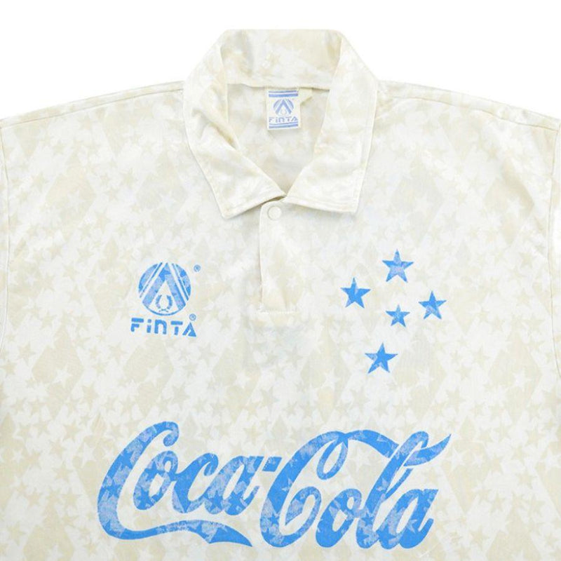 Camisa Cruzeiro Retro 1994  Finta Coca-Cola