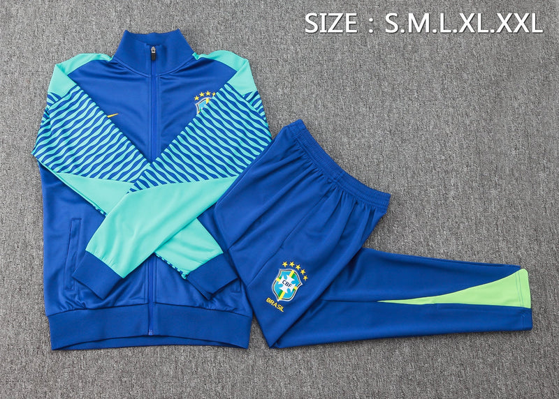 Conjunto de Treino Brasil 24/25 - Azul