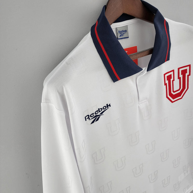 Camisa Universidad De Chile Away (2) 1998 Reebok Retrô Manga Longa Masculina