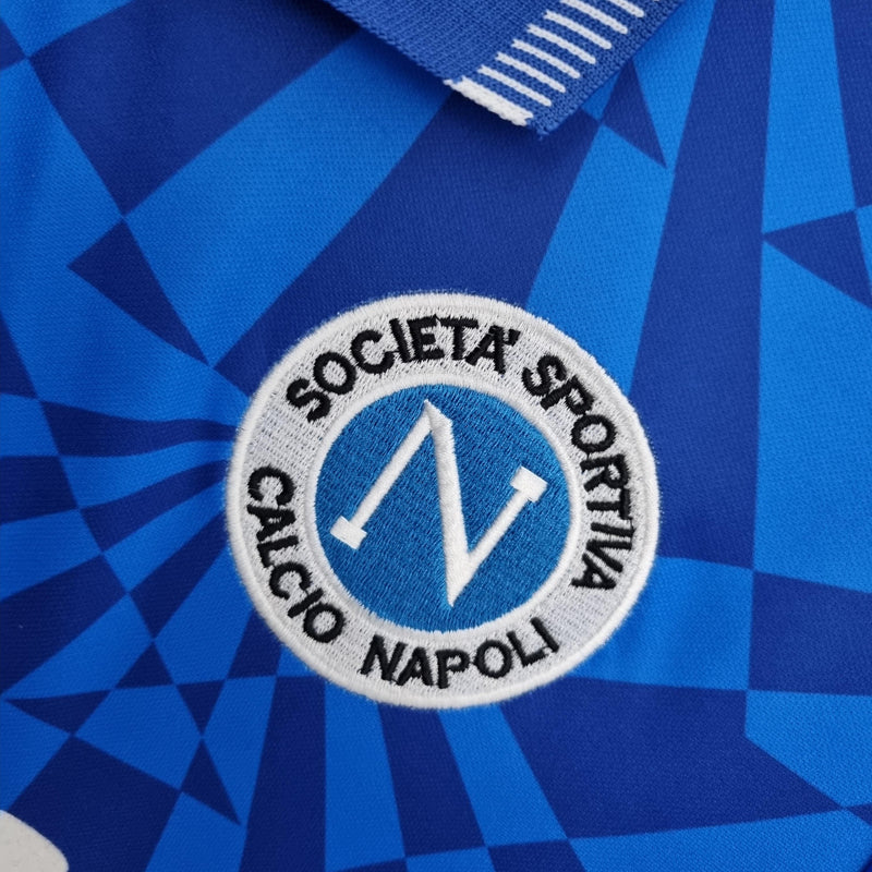 Camisa Napoli Home (1) 1991/93 Umbro Retrô Masculina