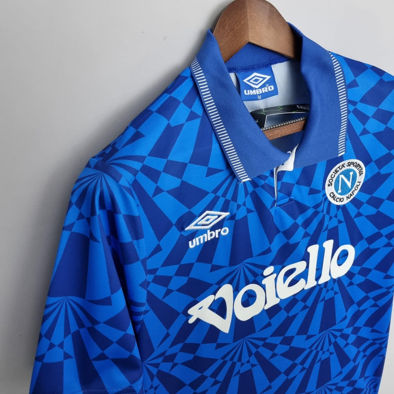 Camisa Napoli Home (1) 1991/93 Umbro Retrô Masculina