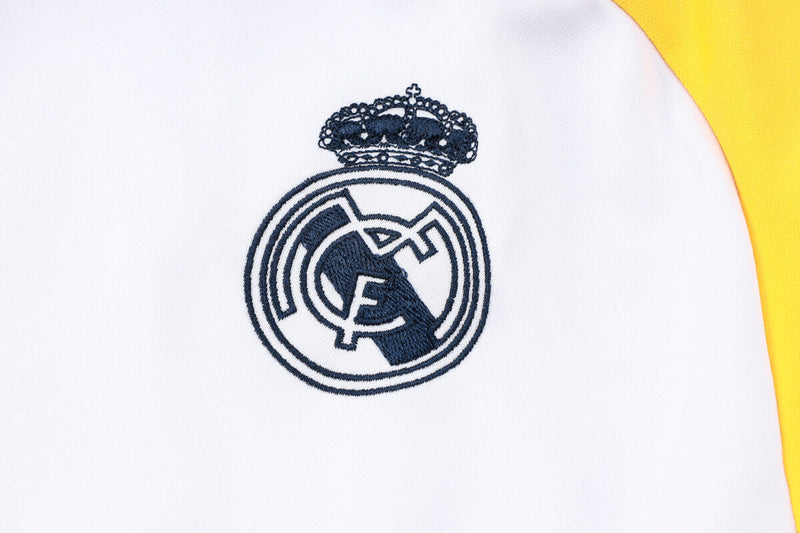 Conjunto de Treino Real Madrid 24/25 - Branco