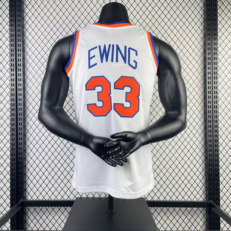 Regata Mitchell & Ness New York Knicks Patrick Ewing 1985-86 Branca