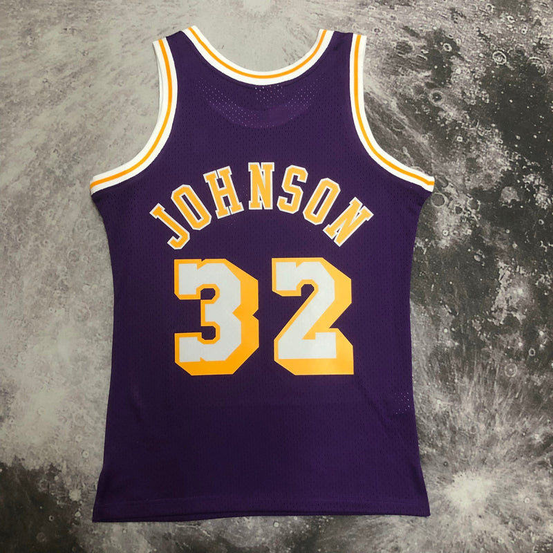 Regata Los Angeles Lakers Mitchell & Ness Away 84/85