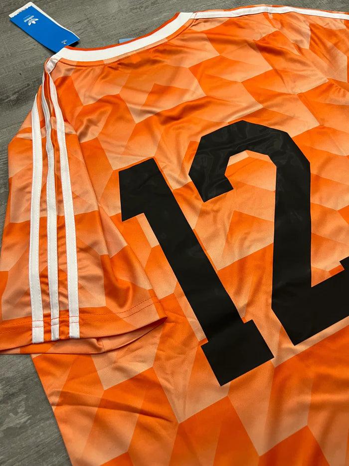 Camisa Seleção Holanda Titular Retro 1988/88 - Adidas Torcedor Masculina