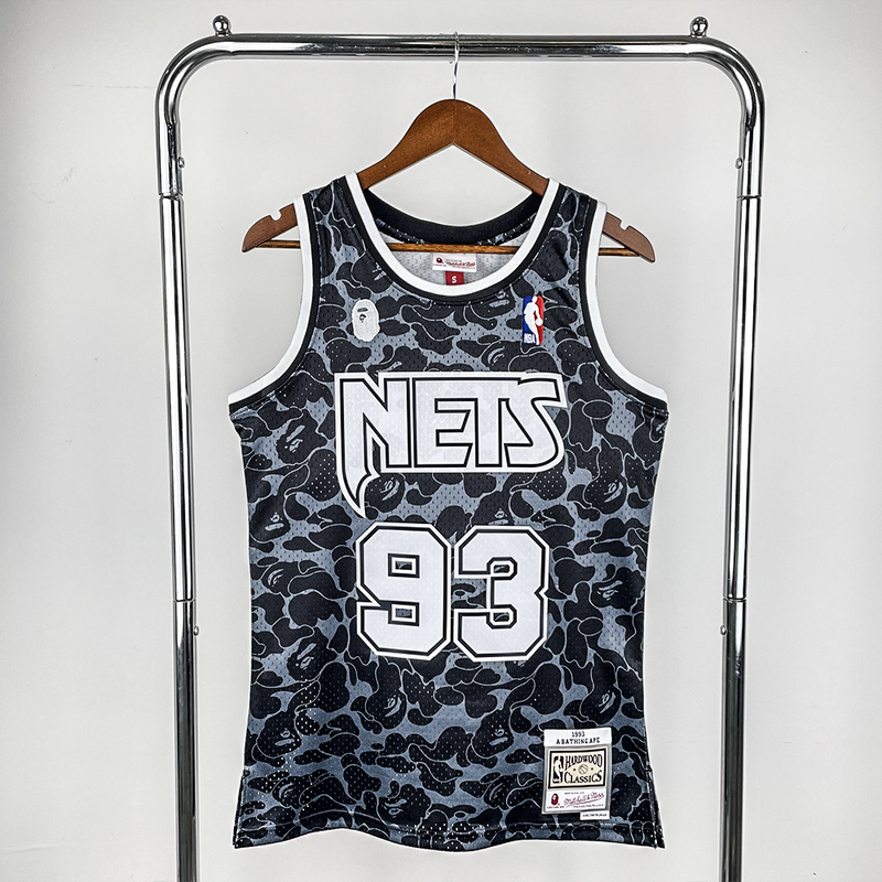 Regata Mitchell & Ness x BAPE - Brooklyn Nets